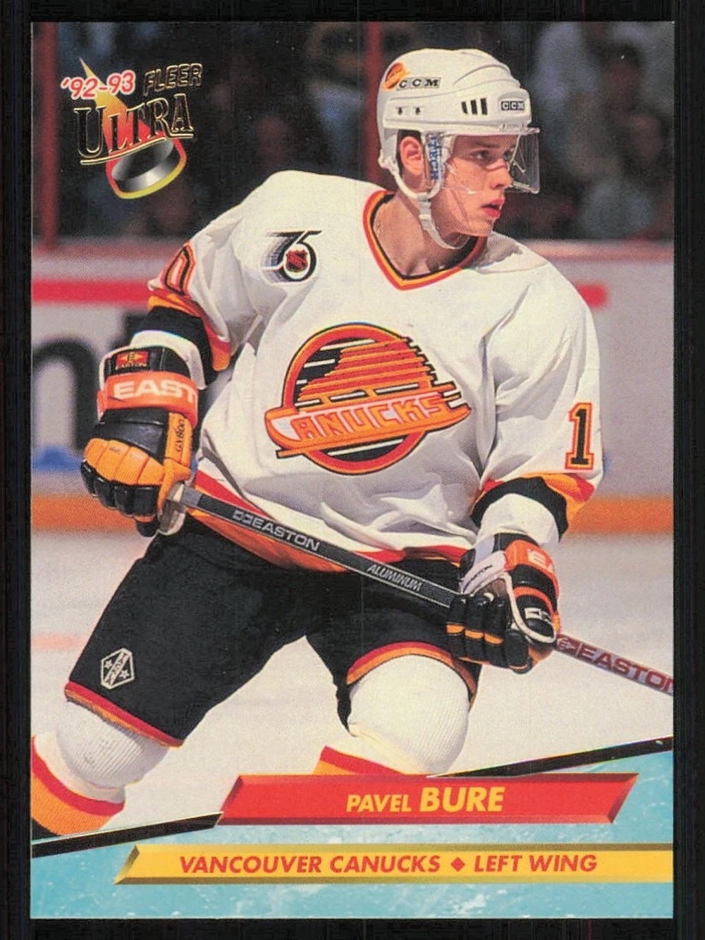 Pavel Bure 1992/93 Fleer Ultra Vancouver Canucks Hockey Card